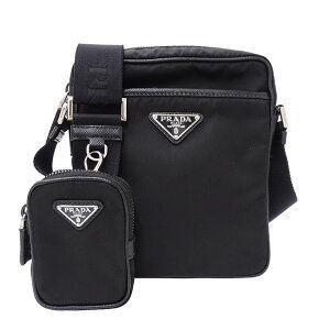 Prada nylon Shoulder Bag black pouch sporty